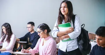 Photo of a classroom