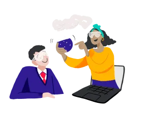 Illustration of student learning space