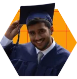 Image of a tutor graduating